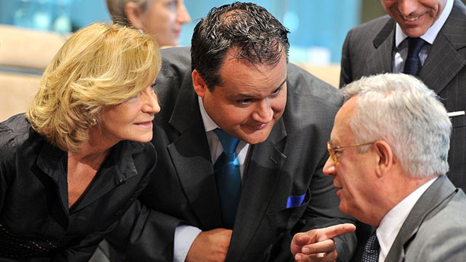 Elena Salgado, a Olli Rehn: "Mal de muchos, consuelo de tontos"