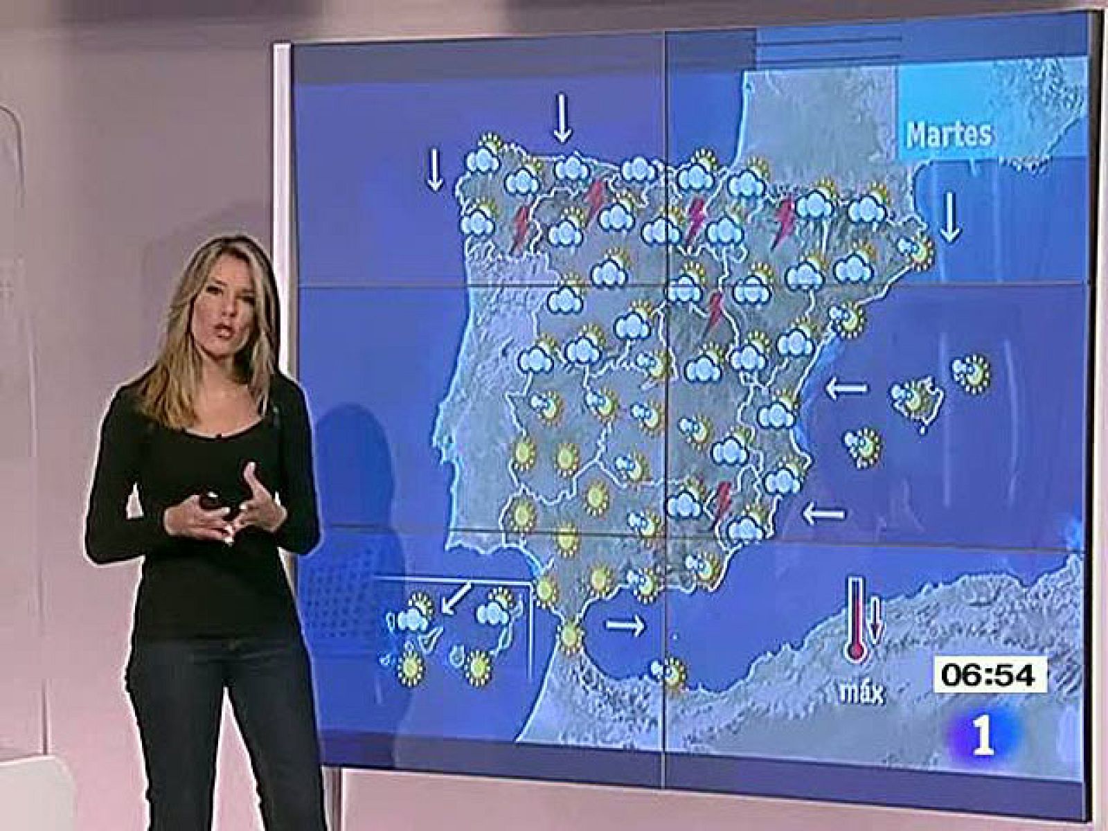 La mitad norte en alerta por tormentas