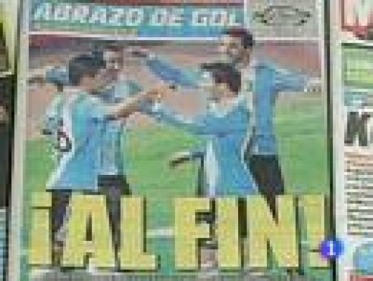 Telediario 1 - Messi da los goles en la victoria de Argentina