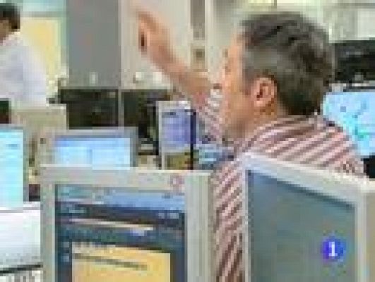Telediario 1 - Jornada de pánico en los mercados