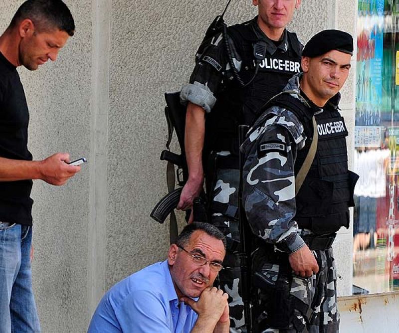  Disturbios en las elecciones de Macedonia.