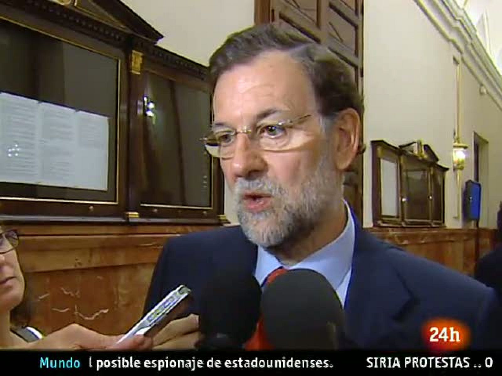 Rajoy apoya la candidatura madrileña | Ver