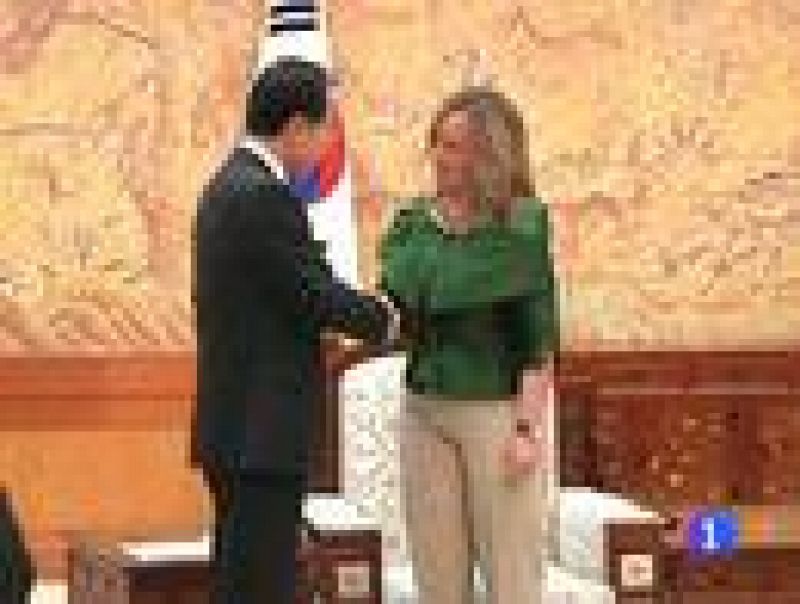 Visita oficial de Trinidad Jiménez a Corea del Sur