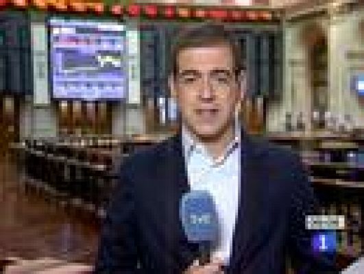 Telediario 1 - La Bolsa cae y la deuda sube