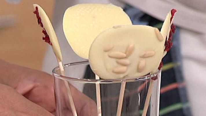 RTVE Cocina - Tentempié: Piruletas de chocolate