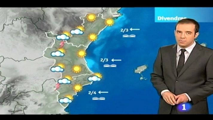 L'informatiu - Comunitat Valenciana - El tiempo en la C. V. - 14/07/11