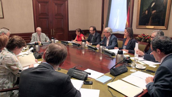 Telediario 1 - Protección a los hipotecados