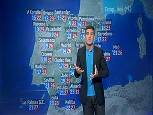 El tiempo - Temperaturas en ascenso