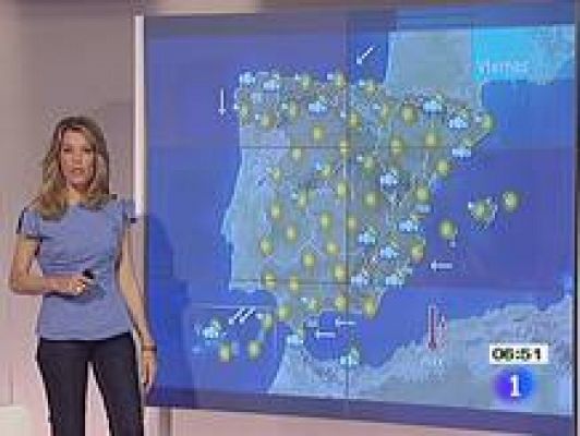 El tiempo - Las tormentas se desplazan al interior de Valencia y Murcia