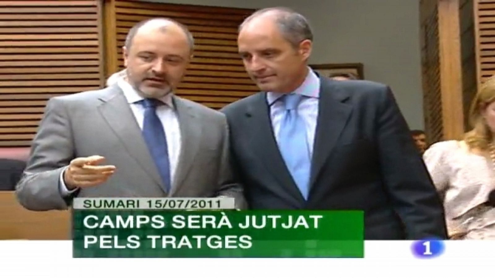 L'Informatiu. Informativo Territorial de la C. Valenciana - 15/07/11 - Ver ahora