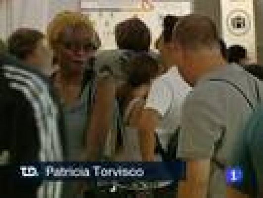 Telediario 1 - Pivatización de Barajas y El Prat