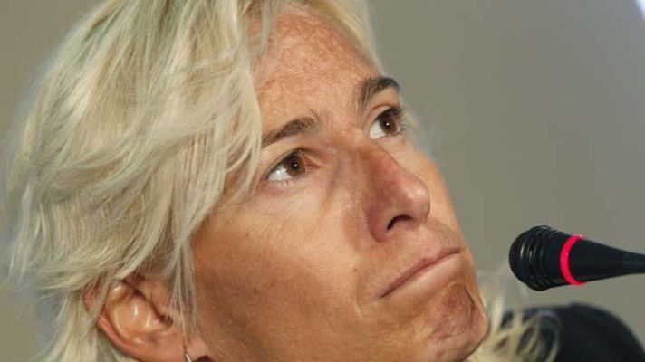  - Marta Domínguez en rueda de prensa