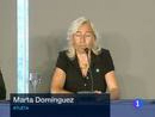  - Marta Domínguez en rueda de prensa