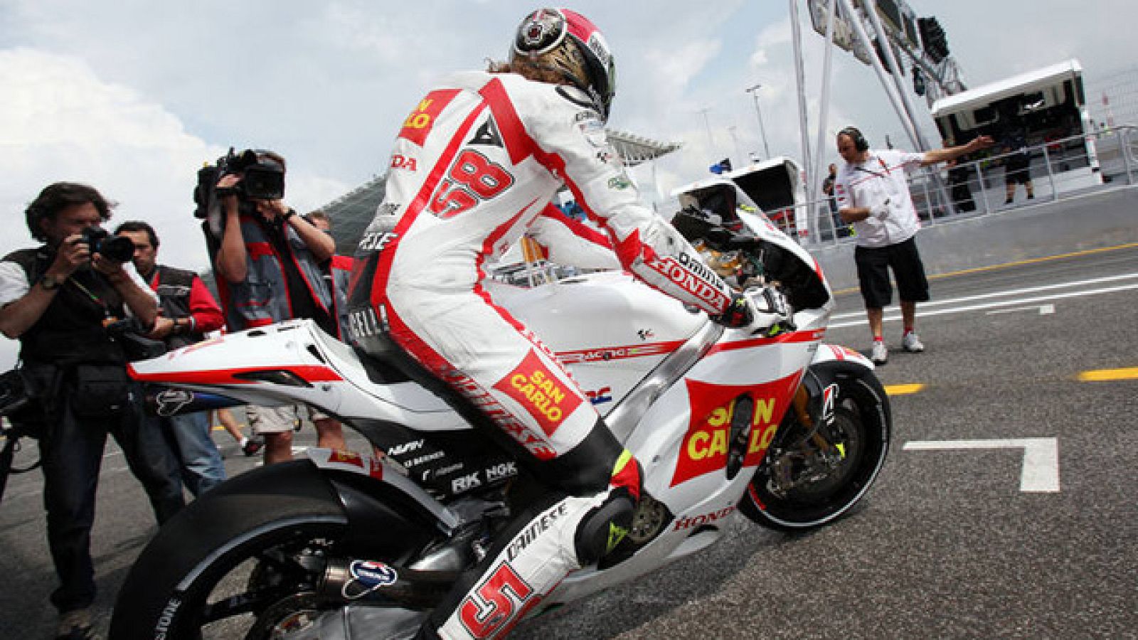 Simoncelli, el más rápido en Sachsenring | Ver