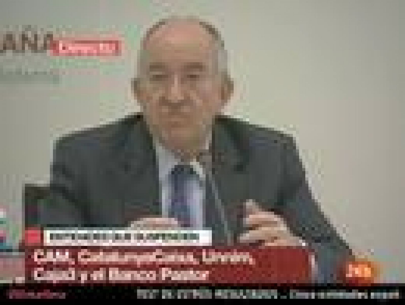 Declaraciones del Gobernador del Banco de España, Miguel Angel Fernández Ordóñez durante la rueda de prensa