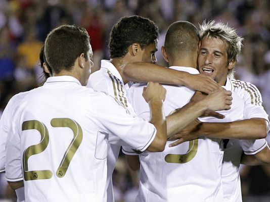 Telediario 1 - El Real Madrid golea al Galaxy