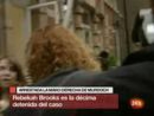 Telediario 1 - Rebekah Brooks, detenida