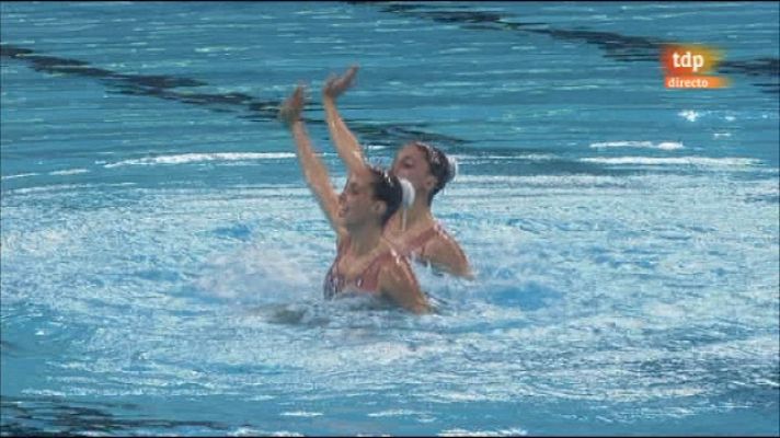  - Natación sincronizada - Campeonato del mundo Final Dúos Técnica desde Shanghai (China)