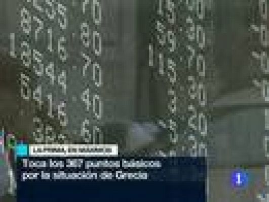 Telediario 1 - Telediario 2 en 4' - 18/07/11