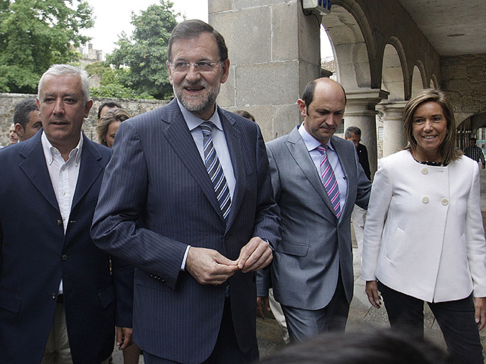 Rajoy sigue sin hablar del procesamiento de Camps | Ver