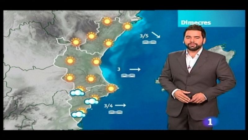 El tiempo en la C. Valenciana - 19/07/11 - Ver ahora