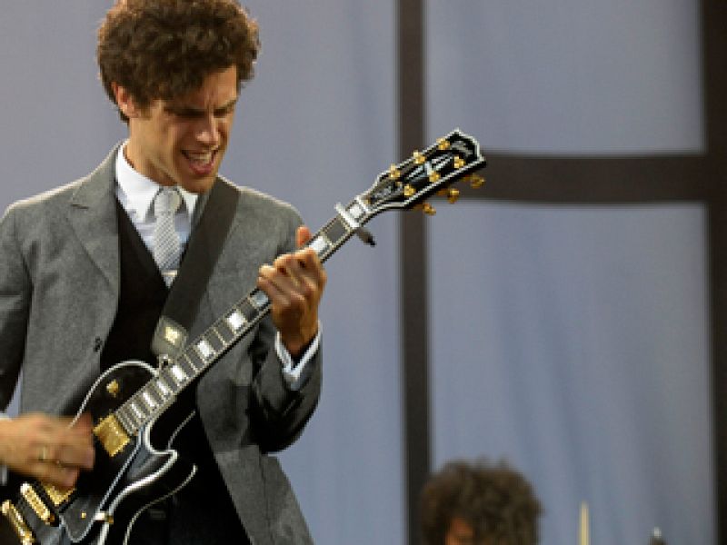 Noah & The Whale subieron el domingo al escenario Maravillas para interpretar sus temas de pop melancólico (17/07/11).