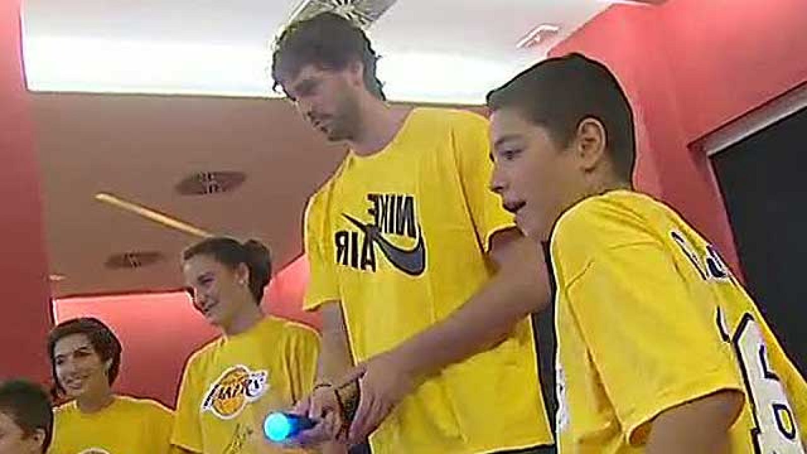 Pau tiene 'mono' de baloncesto