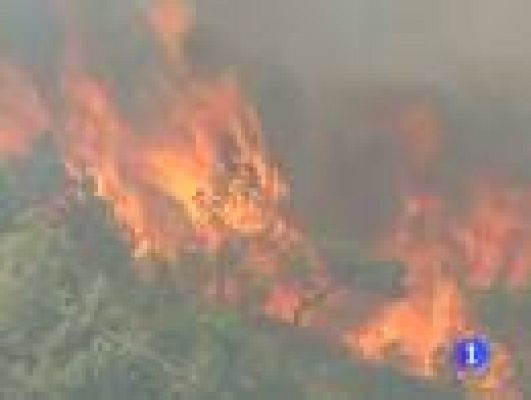 Incendio en La Riba