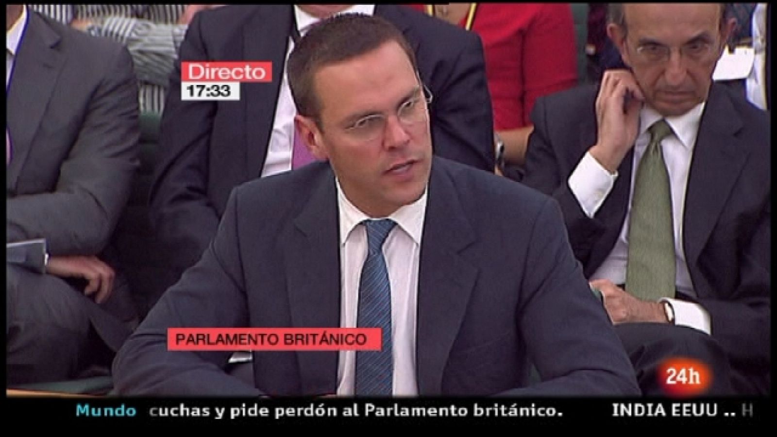 Comparecencia de Rupert Murdoch ante el Parlamento británico. Parte 2 - 19/07/11 - Ver ahora