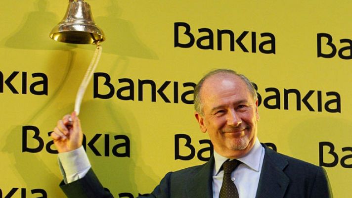 Telediario 1 - Bankia debuta en bolsa
