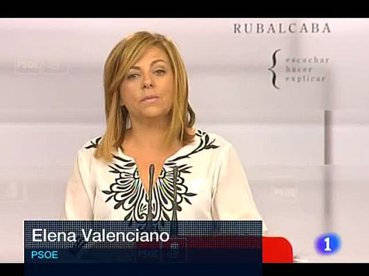 Telediario 1 - Reacciones de la oposición