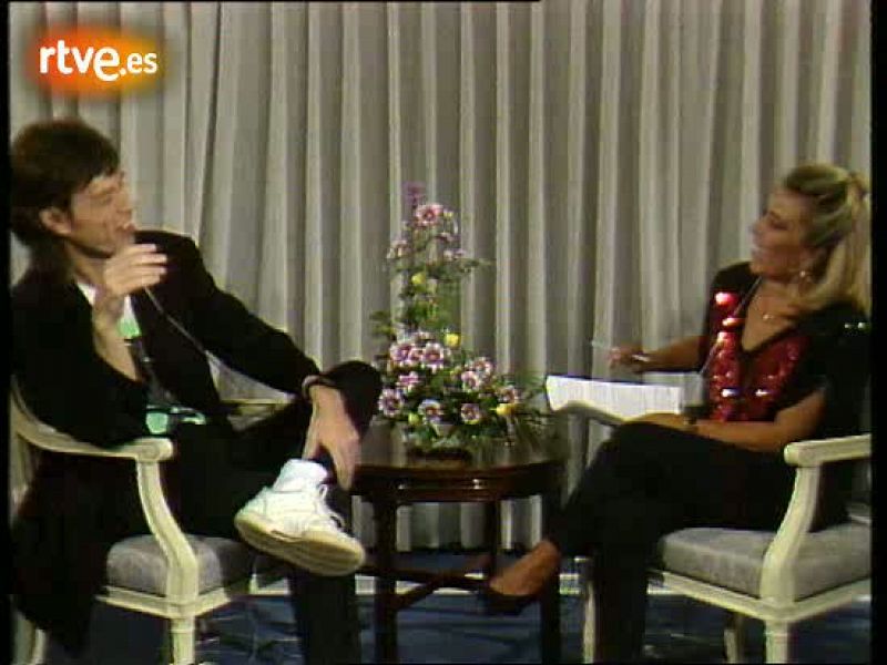 Pilar Trenas entrevista a Mick Jagger (1987)