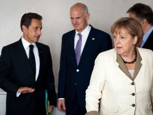 Telediario 1 - La crónica del acuerdo del Eurogrupo