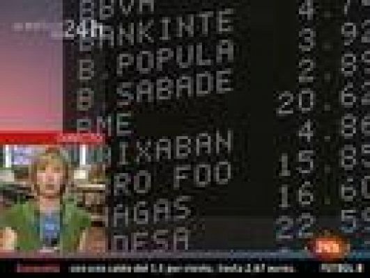 Informativo 24h - La Bolsa de Madrid es la que más sube, algo más del 1,5%