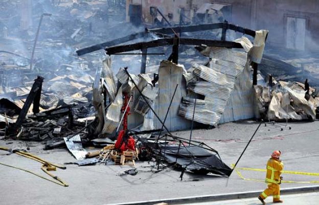  - Incendio en la Universal