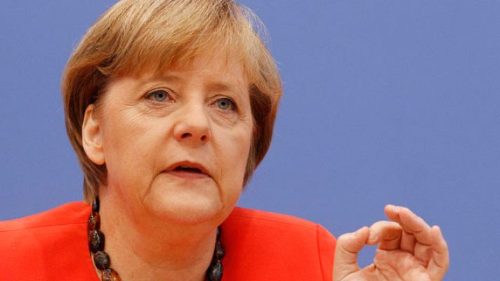 Telediario 1 - Merkel: "Grecia es un caso único"