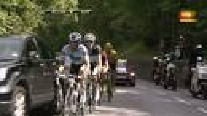 Tour de Francia - Voeckler y Evans se quedan atrás