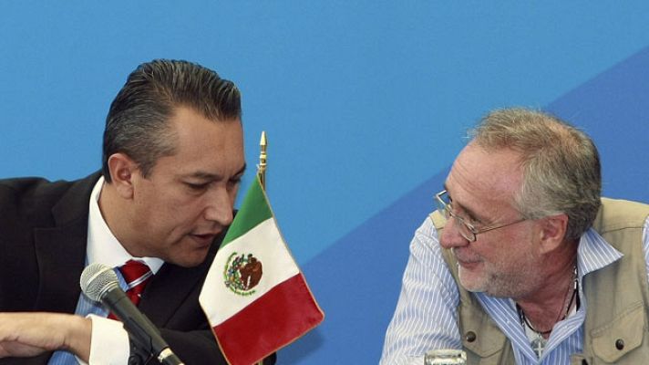 Telediario 1 - 5 años de crimen con Calderón