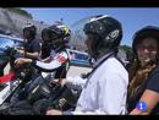  - Lorenzo enseña a bajar el 'Sacacorchos'