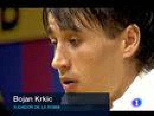 Telediario 1 - Bojan se va dolido con Guardiola