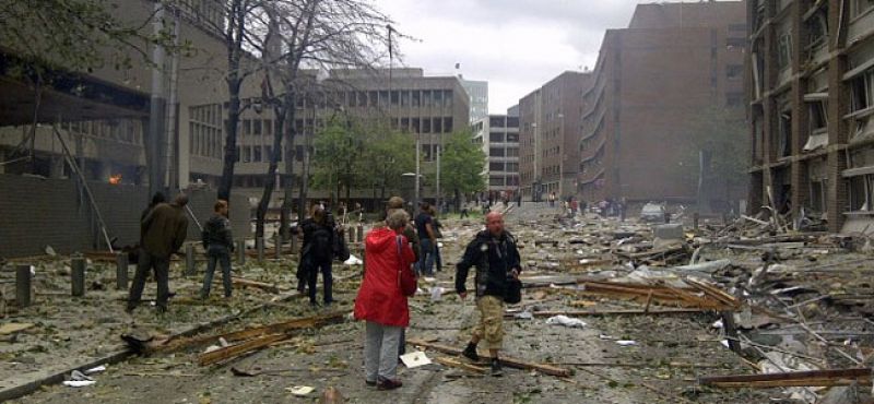 Fuerte explosión en el centro administrativo de Oslo