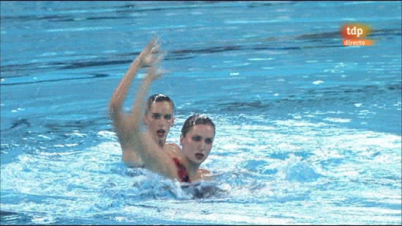 Sin programa: Natación sincronizada - Campeonato del mundo Final Dúos Libre desde Shanghai (China)  | RTVE Play