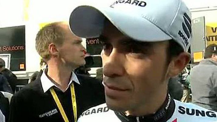 Tour de Francia - Contador: "Hoy había que darlo todo"