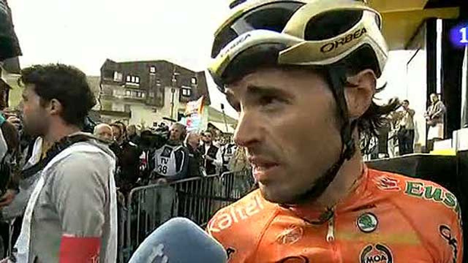 Samuel Sánchez: "Contador ha dado una exhibición"