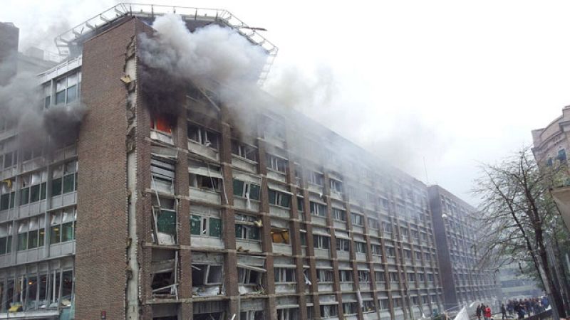  Primer atentado terrorista en la historia de la pacífica capital noruega