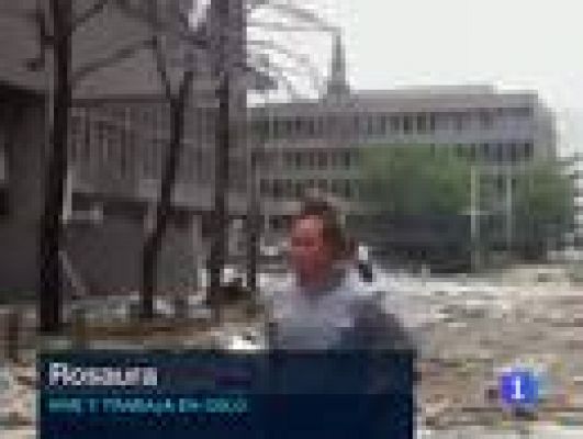 Telediario 1 - Españoles en Oslo