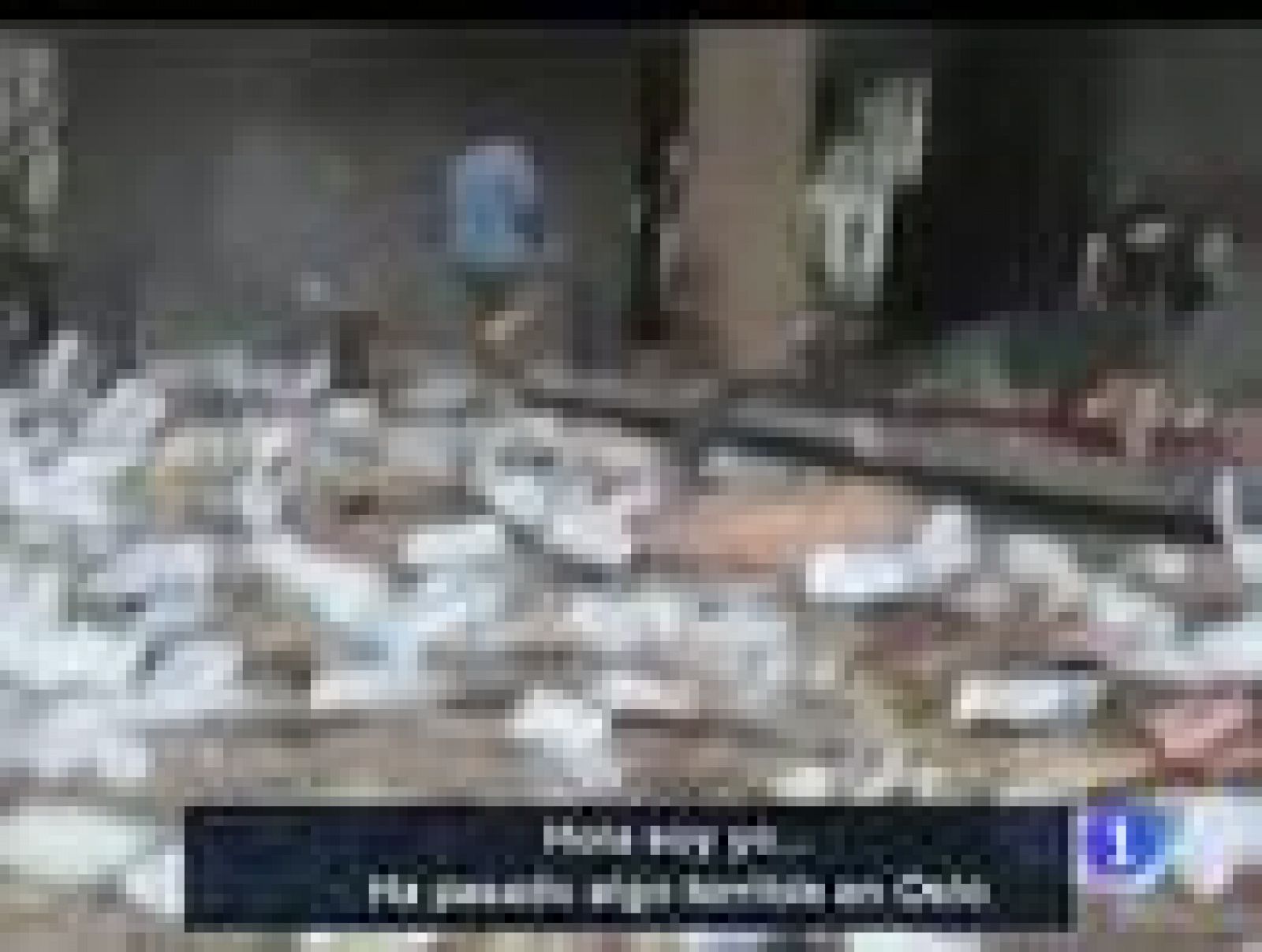 Un testigo graba con su móvil el atentado en Oslo