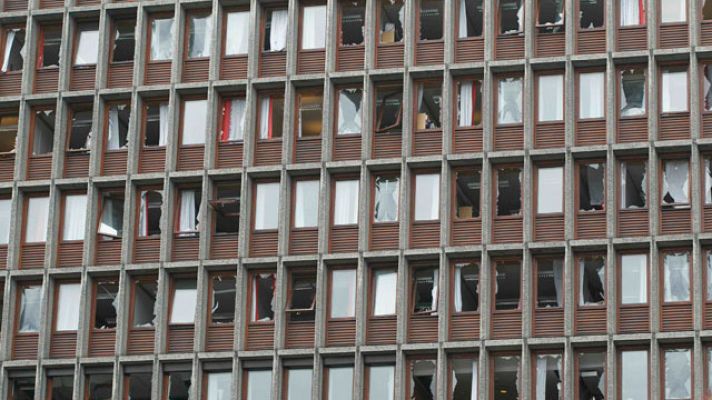 Telediario 1 - Un videoaficionado en el atentado
