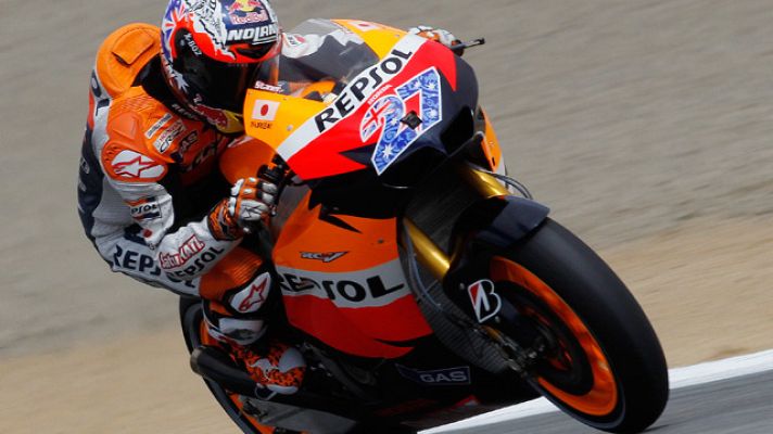  - Stoner toma el mando en Laguna Seca