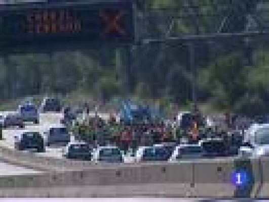 Telediario 1 - Concentración del Movimeinto 15M